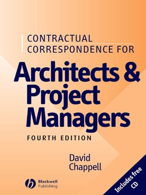 cover image of Contractual Correspondence for Architects and Project Managers